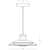 ZAMBELIS LIGHTS 25141 PENDANT LAMP