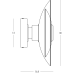 ZAMBELIS LIGHTS 25144 WALL LAMP