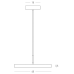 LED пендел ZAMBELIS LIGHTS 25145 PENDANT LAMP