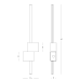 ZAMBELIS LIGHTS 25147 WALL LAMP
