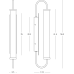 ZAMBELIS LIGHTS 25152 WALL LAMP
