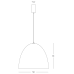 Пендел ZAMBELIS LIGHTS 25175 PENDANT LAMP