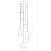 LED пендел ZAMBELIS LIGHTS 2534 PENDANT LAMP