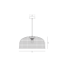 ZAMBELIS LIGHTS 25442 PENDANT LAMP