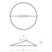 ZAMBELIS LIGHTS 2563 CEILING LAMP