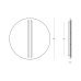 ZAMBELIS LIGHTS 2576 WALL LAMP