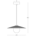 Пендел ZAMBELIS LIGHTS 2598 PENDANT LAMP