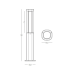 ZAMBELIS LIGHTS E355 GARDEN BOLLARD LAMP
