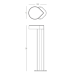 ZAMBELIS LIGHTS E357 GARDEN BOLLARD LAMP