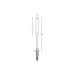 ZAMBELIS LIGHTS E372 GARDEN BOLLARD LAMP