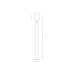 ZAMBELIS LIGHTS E409 GARDEN BOLLARD LAMP