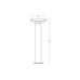 ZAMBELIS LIGHTS E476 GARDEN BOLLARD LAMP
