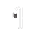 LED градински стълб ZAMBELIS LIGHTS E523 GARDEN BOLLARD LAMP