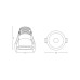 LED луна за вграждане ZAMBELIS LIGHTS S094 RECESSED DOWNLIGHT LAMP