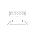 ZAMBELIS LIGHTS S192 RECESSED DOWNLIGHT LAMP