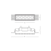 ZAMBELIS LIGHTS S194 TRIMLESS RECESSED DOWNLIGHT LAMP