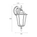 ZUMA LINE OUTDOOR 17060-S-WD MOONLIT