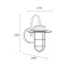 Фасаден аплик ZUMA LINE OUTDOOR 17068-WD INDUSTRIAL