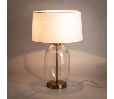 Настолна лампа ZUMA LINE T4108-WH+CL VAZE