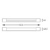 LED аплик за баня ZUMA LINE W200526101 PARKS