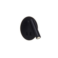 LED аплик с ключ ZUMA LINE W4107-BK CIRCA