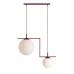 ALDEX 1038H15_2 ZAC 2 RED WINE MATT