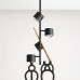 Пендел ALDEX 1047PL_L2 BOT 4 CEILING BLACK VERTICAL