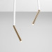 ALDEX 1067PL_G_L STICK L WHITE/GOLD