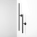 ALDEX 1072D1_L TUBO 2 WALL L BLACK