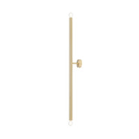 ALDEX 1072D40_L TUBO 2 WALL L BRASS