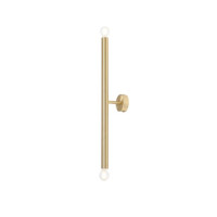 ALDEX 1072D40_S TUBO 2 WALL S BRASS