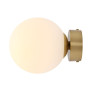 ALDEX 1076C40_S BALL WALL S BRASS
