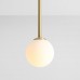 ALDEX 1080PL_G40_S PINNE CEILING SHORT BRASS