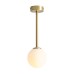 ALDEX 1080PL_G40_S PINNE CEILING SHORT BRASS