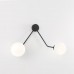 ALDEX 1082D1 HOLM 2 WALL BLACK
