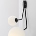 ALDEX 1082D1 HOLM 2 WALL BLACK
