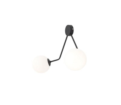 ALDEX 1082D1 HOLM 2 WALL BLACK