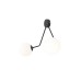 ALDEX 1082D1 HOLM 2 WALL BLACK