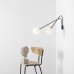 Аплик ALDEX 1082D1_L HOLM 2 WALL BLACK LARGE