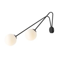 Аплик ALDEX 1082D1_L HOLM 2 WALL BLACK LARGE