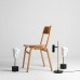 ALDEX 1083B40 TREVO TABLE BLACK BRASS