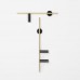 Аплик ALDEX 1083C40 TREVO WALL BLACK BRASS Left