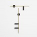 Аплик ALDEX 1083C40_2 TREVO WALL BLACK BRASS Right