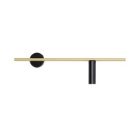Аплик ALDEX 1083C40_2 TREVO WALL BLACK BRASS Right