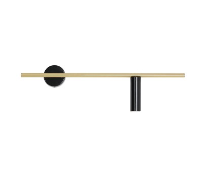 Аплик ALDEX 1083C40_2 TREVO WALL BLACK BRASS Right