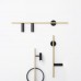 Аплик ALDEX 1083D40 TREVO WALL 2 BLACK BRASS Left