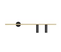 ALDEX 1083D40_2 TREVO WALL 2 BLACK BRASS Right