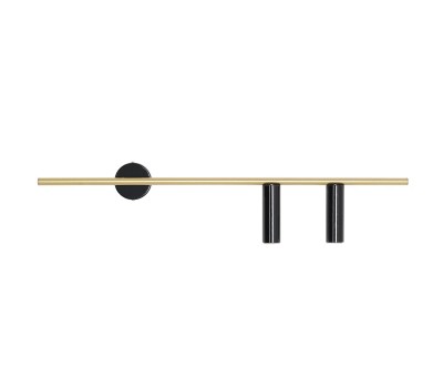 Аплик ALDEX 1083D40_2 TREVO WALL 2 BLACK BRASS Right
