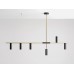 ALDEX 1083K40 TREVO 6 BLACK BRASS