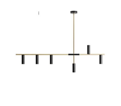 ALDEX 1083K40 TREVO 6 BLACK BRASS